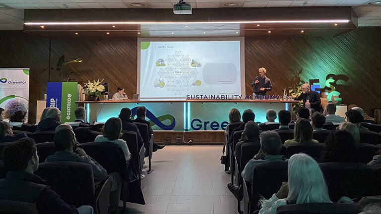 Un momento del GreenFor... Event tenutosi all'EnAIP di Pasian di Prato il 4 ottobre 2024