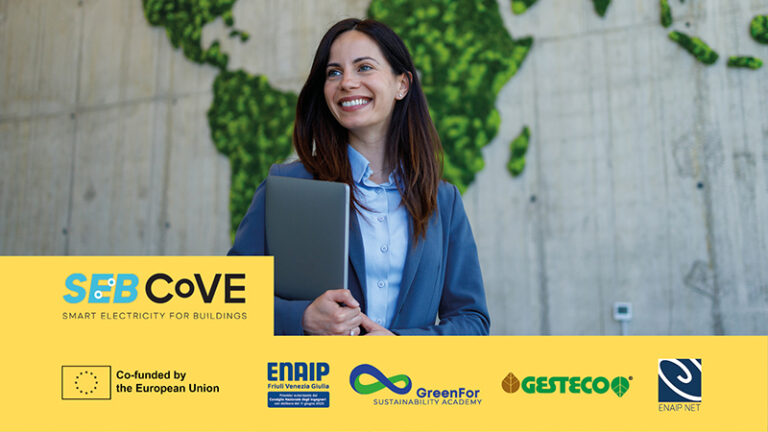 Il corso Sostenibilità al lavoro organizzato da Sebcove, con EnAIP NET, EnAIP FVG e Gesteco